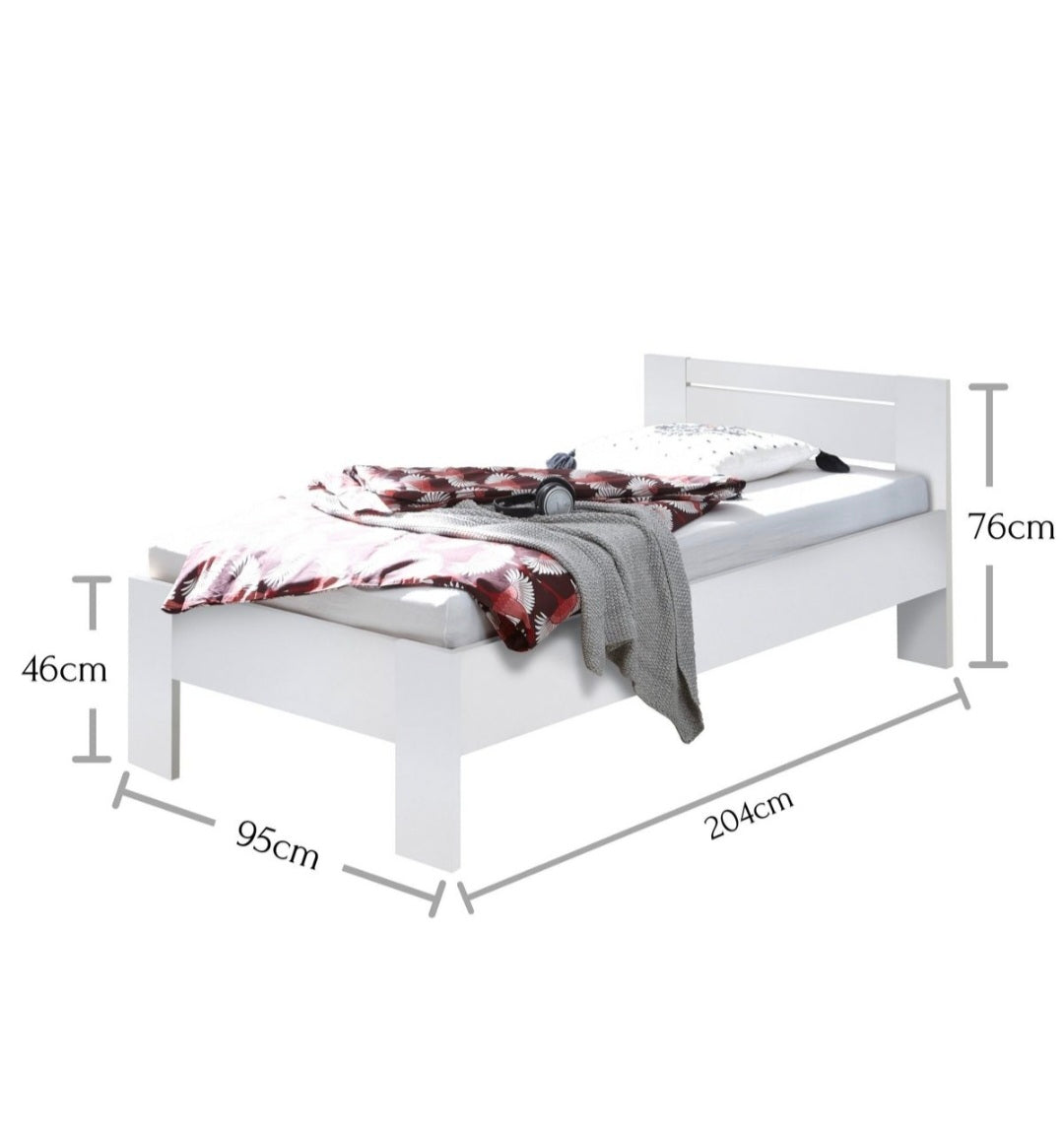 Futonbett / Bettgestell 90x200 in 2 Farben