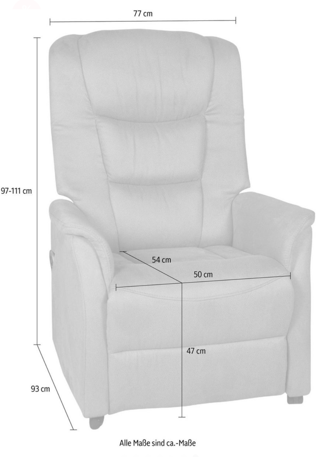 Relaxsessel mit Aufstehfunktion