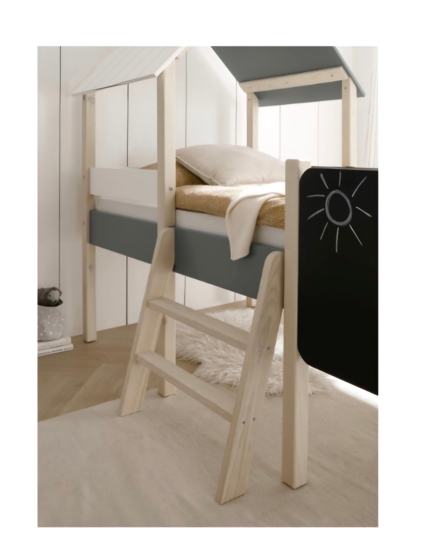 Kinder Hausbett / Hochbett