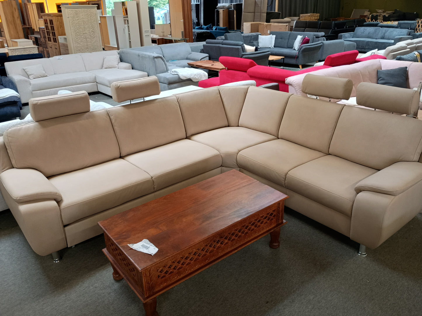 Ecksofa mit Schlaffunktion