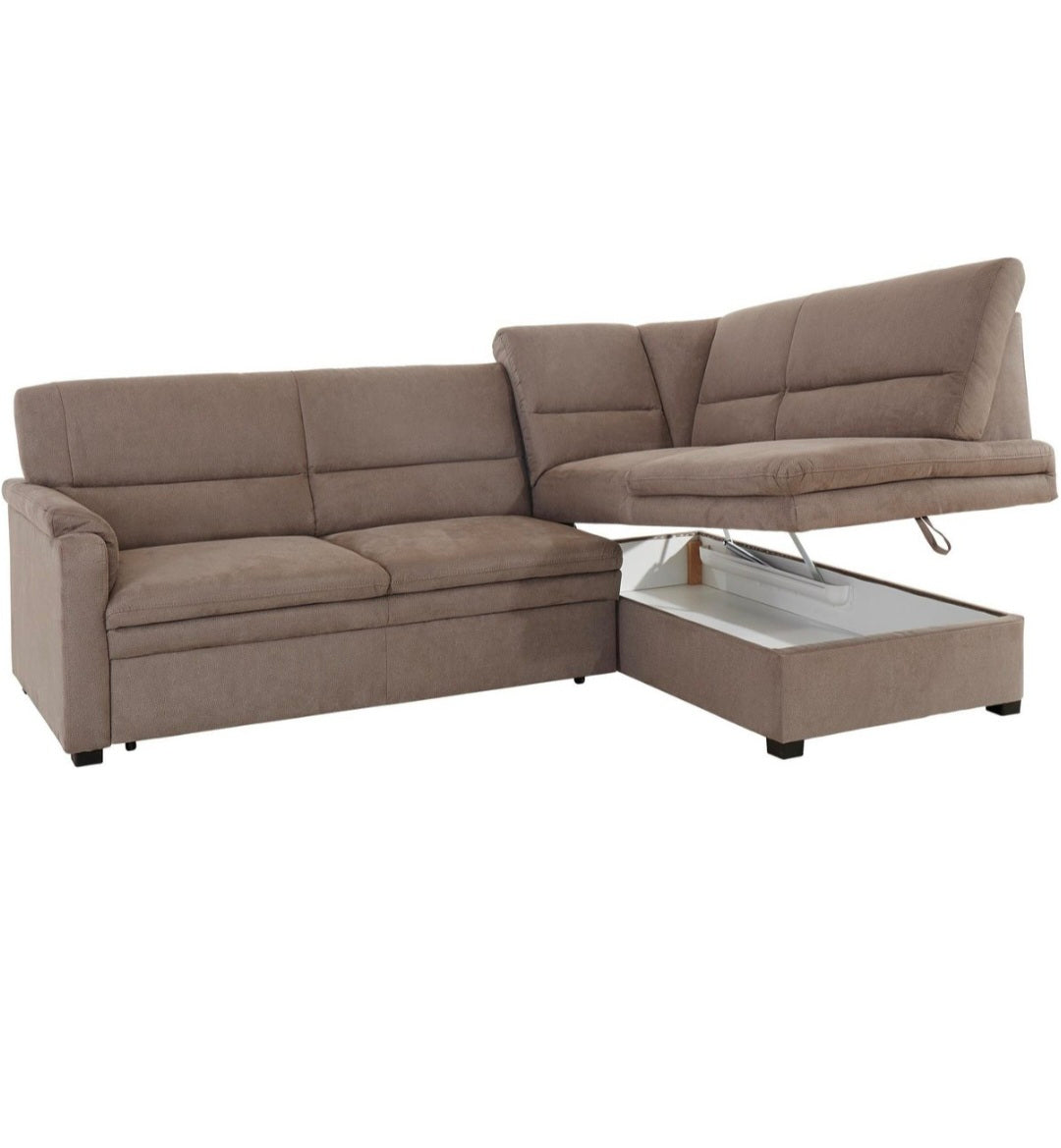 Ecksofa mit Bettfunktion
