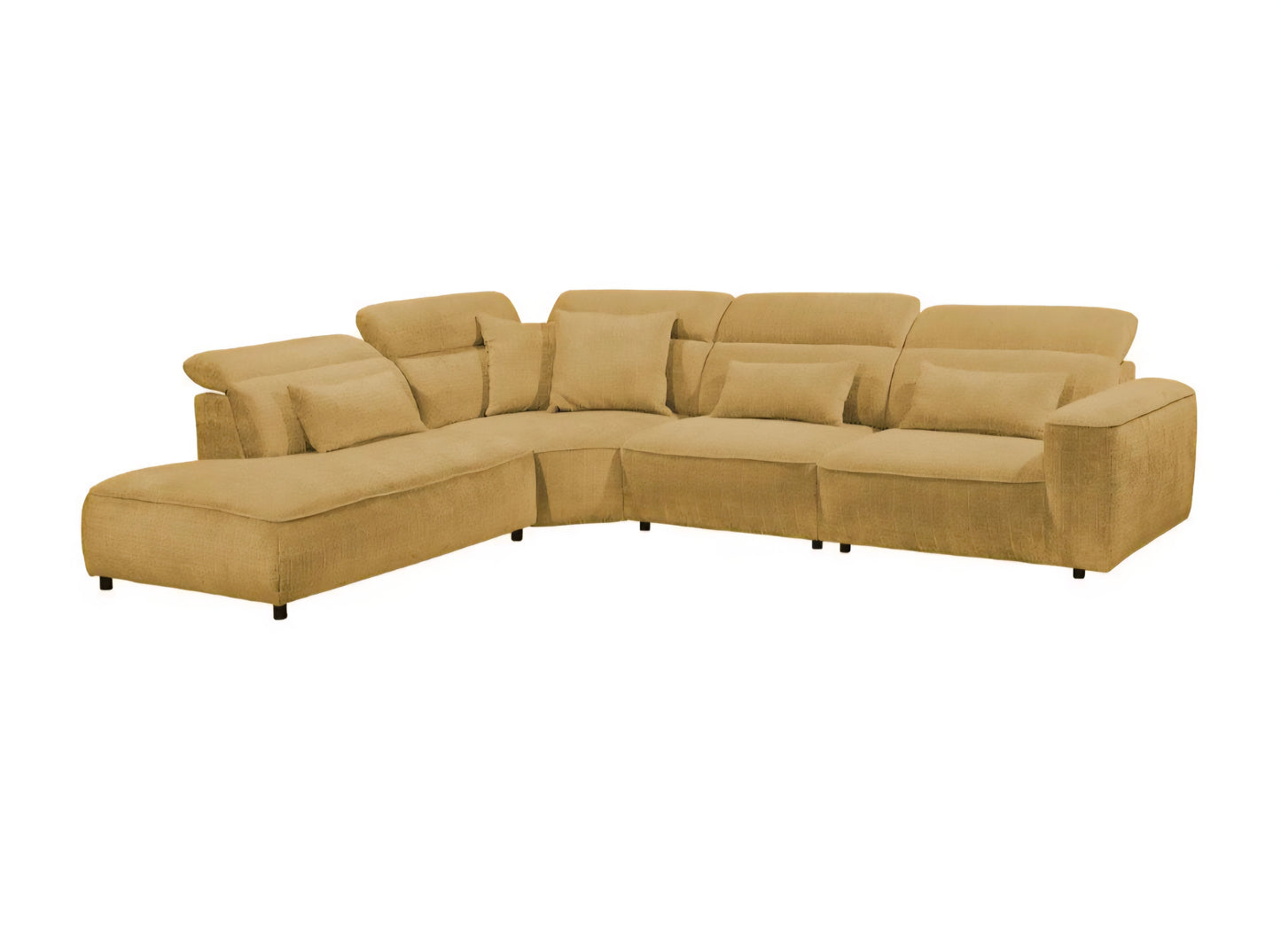 Ecksofa in verschiedenen Farben