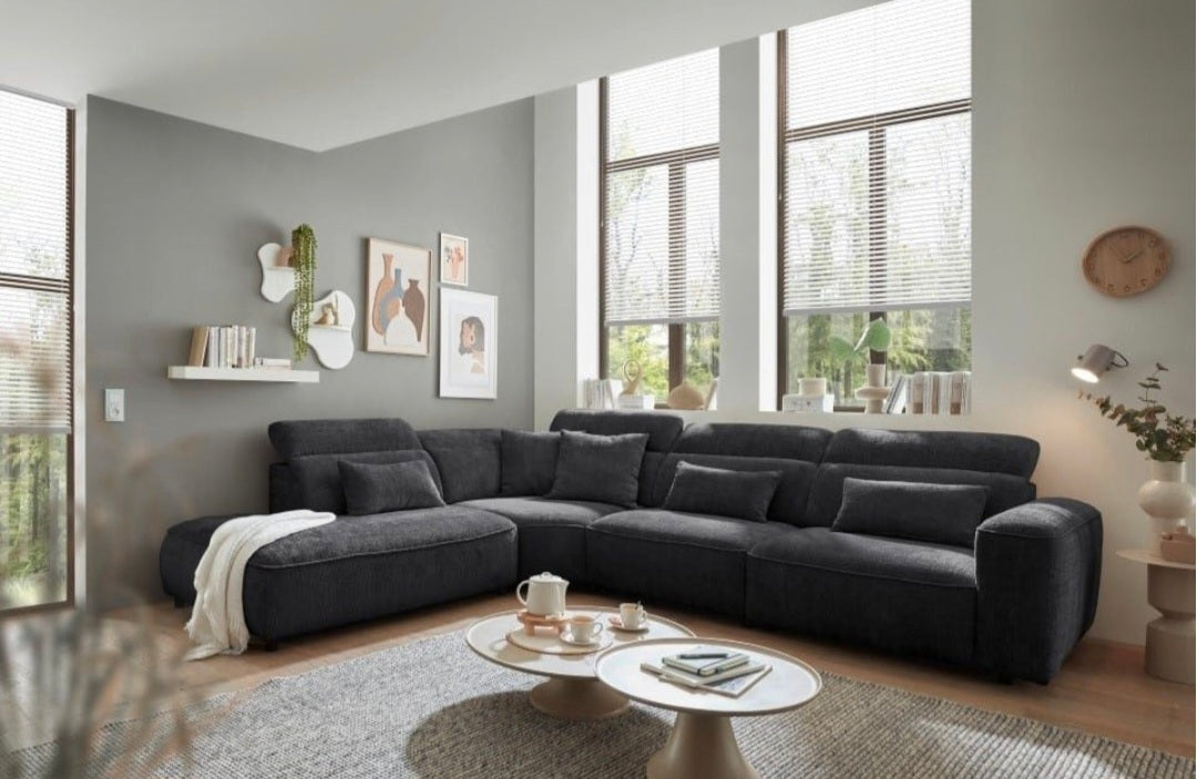 Ecksofa in verschiedenen Farben