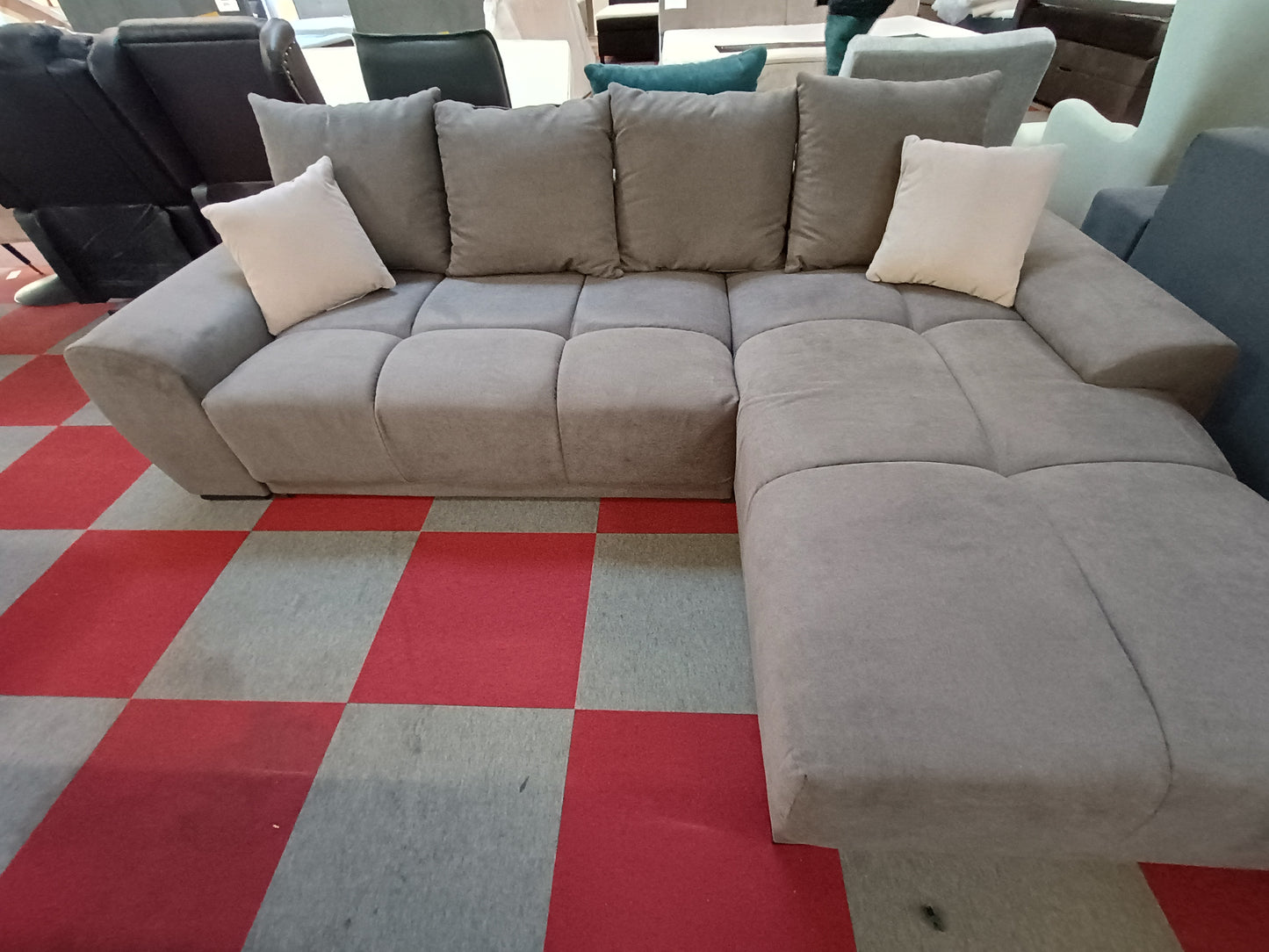 Ecksofa mit Schlaffunktion