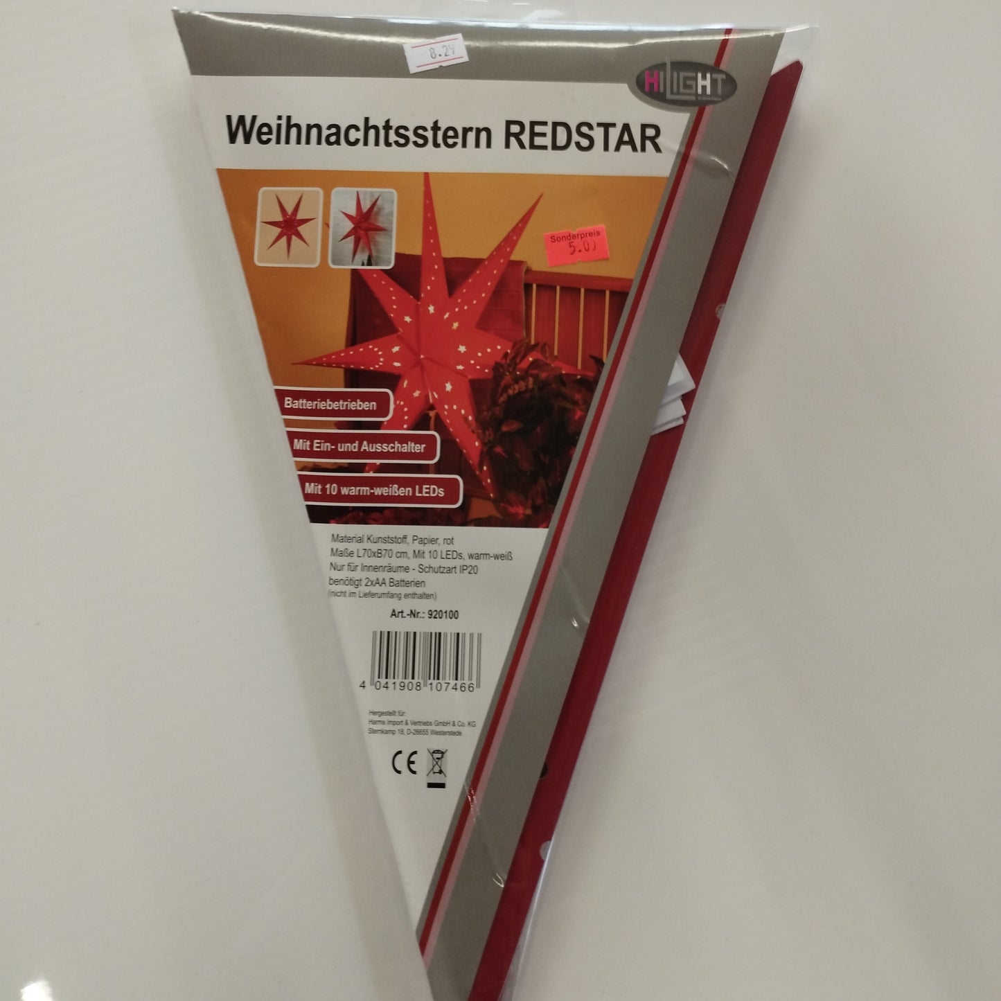 Weihnachtsstern Sonderposten