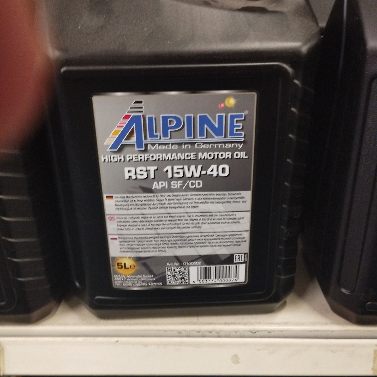 Motoröl 15w40
