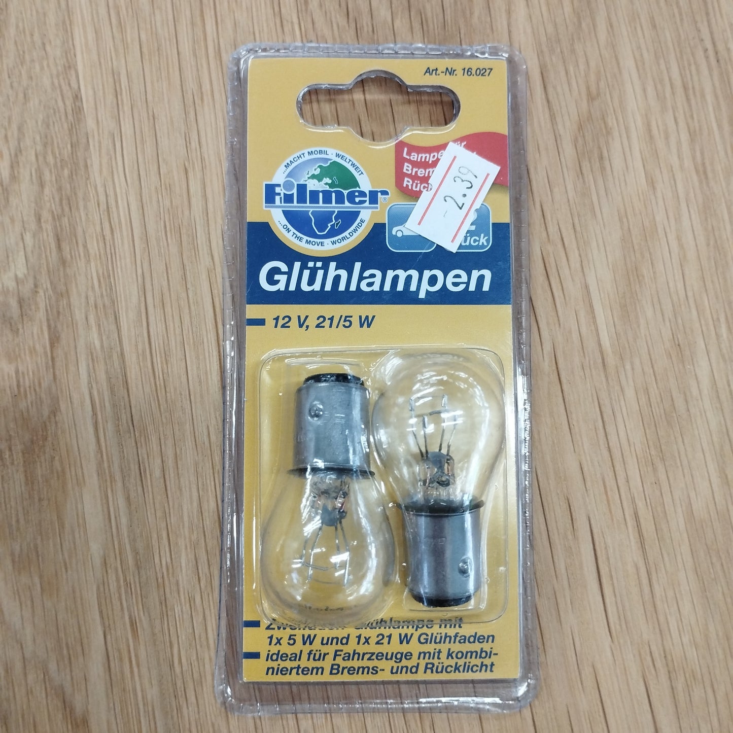 Glühlampe Auto