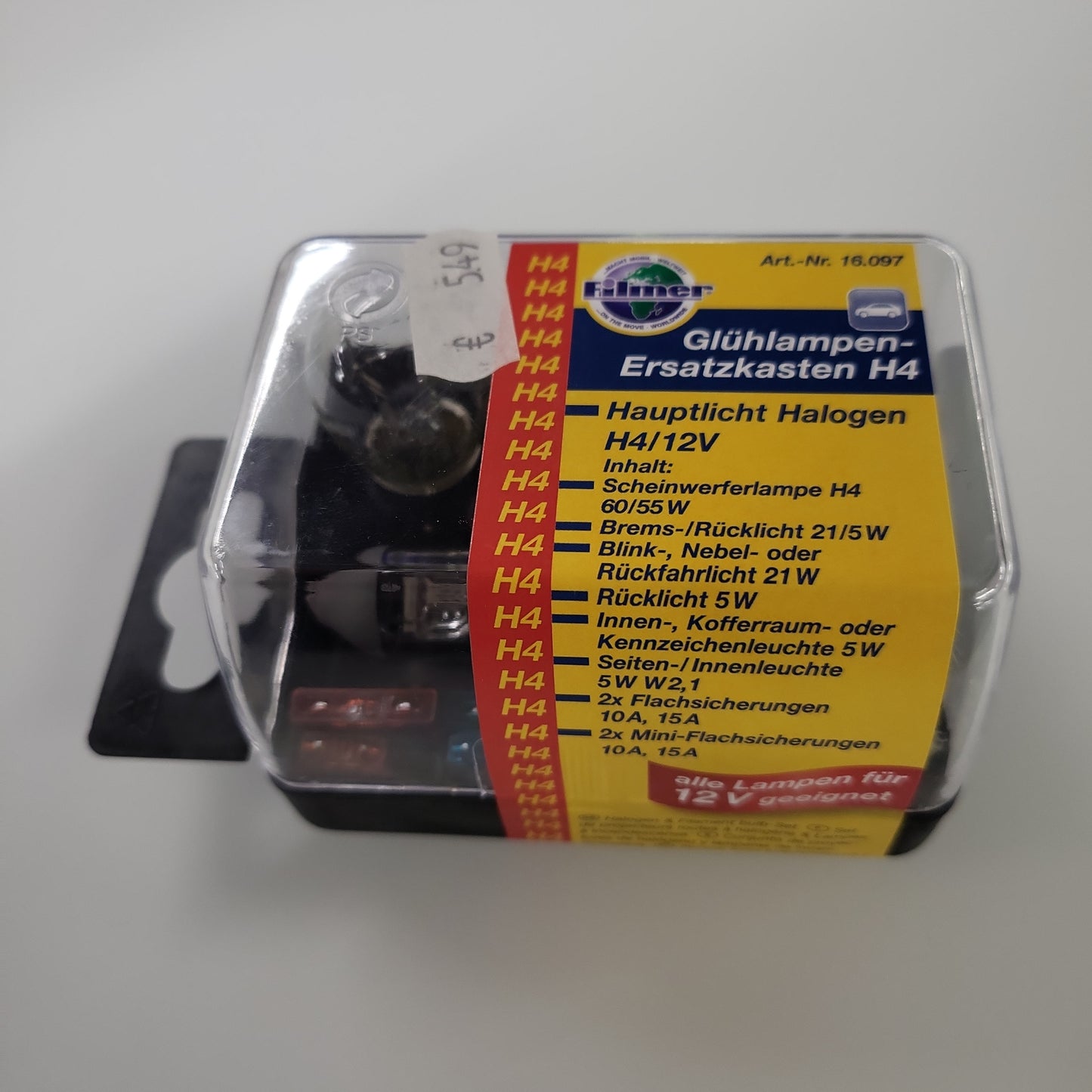 Glühlampen Ersatzkasten H4