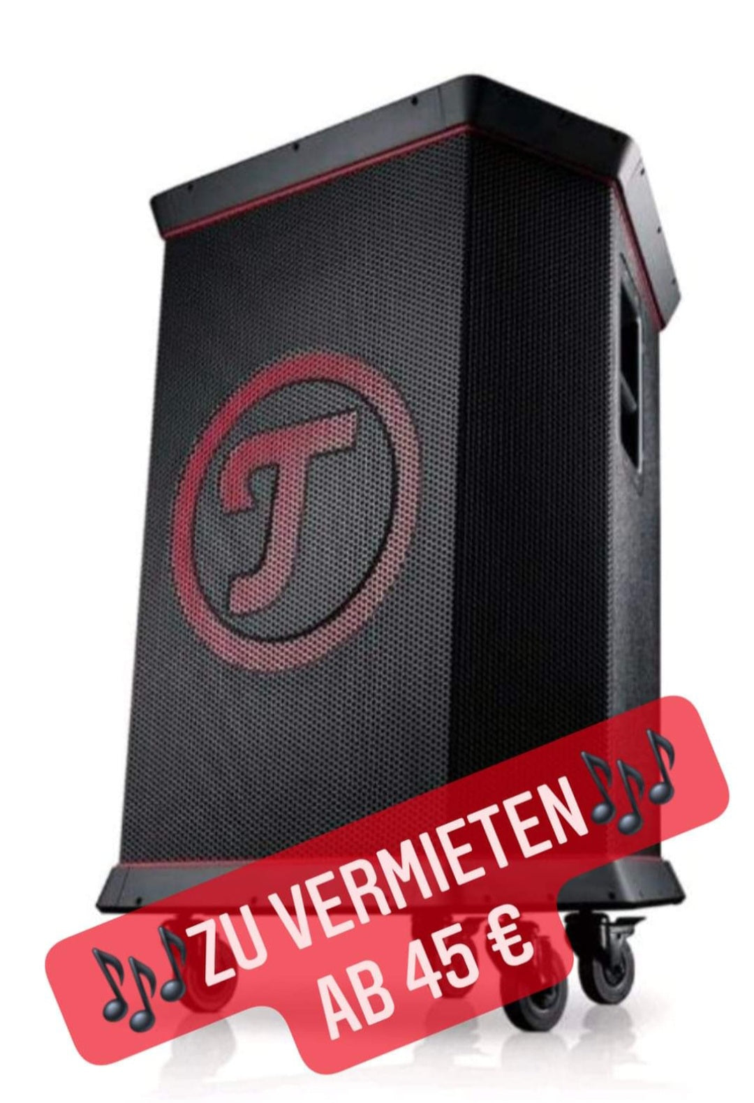 Teufelbox Rockster mobile Soundbox zu vermieten