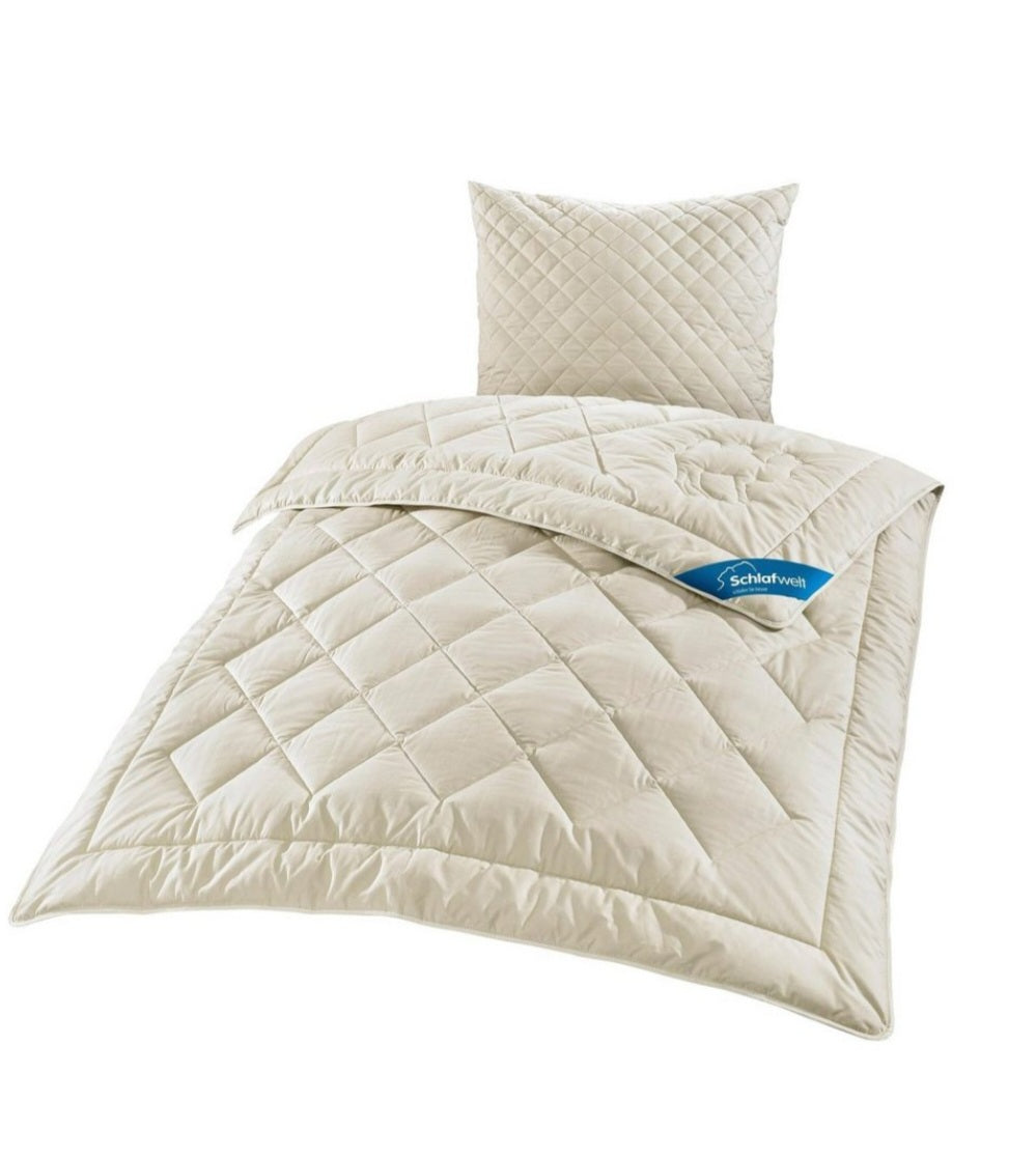 Naturhaardecke 155x220