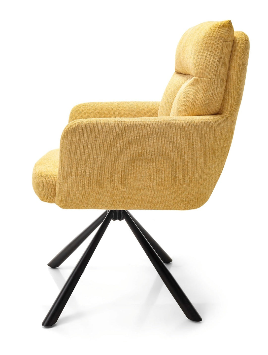 Esszimmerstuhl Struktur gelb