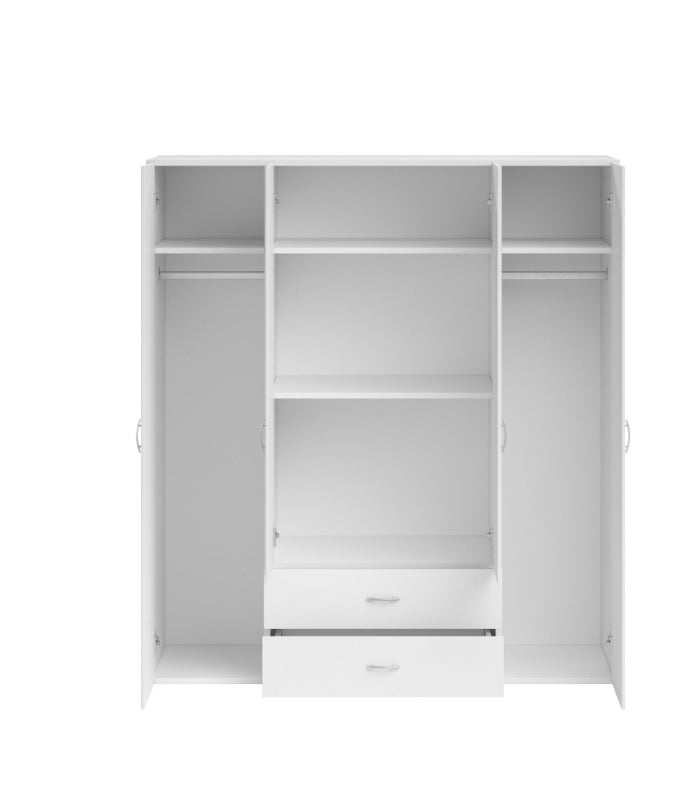 Kleiderschrank in 2 Farben erhältlich