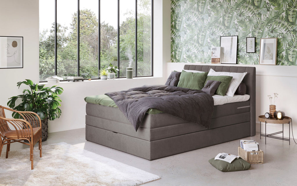 Boxspringbett 140cm Shark inkl. Bettkasten