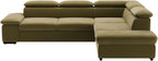 Ecksofa Alcudia L-Form, mit Bettfunktion