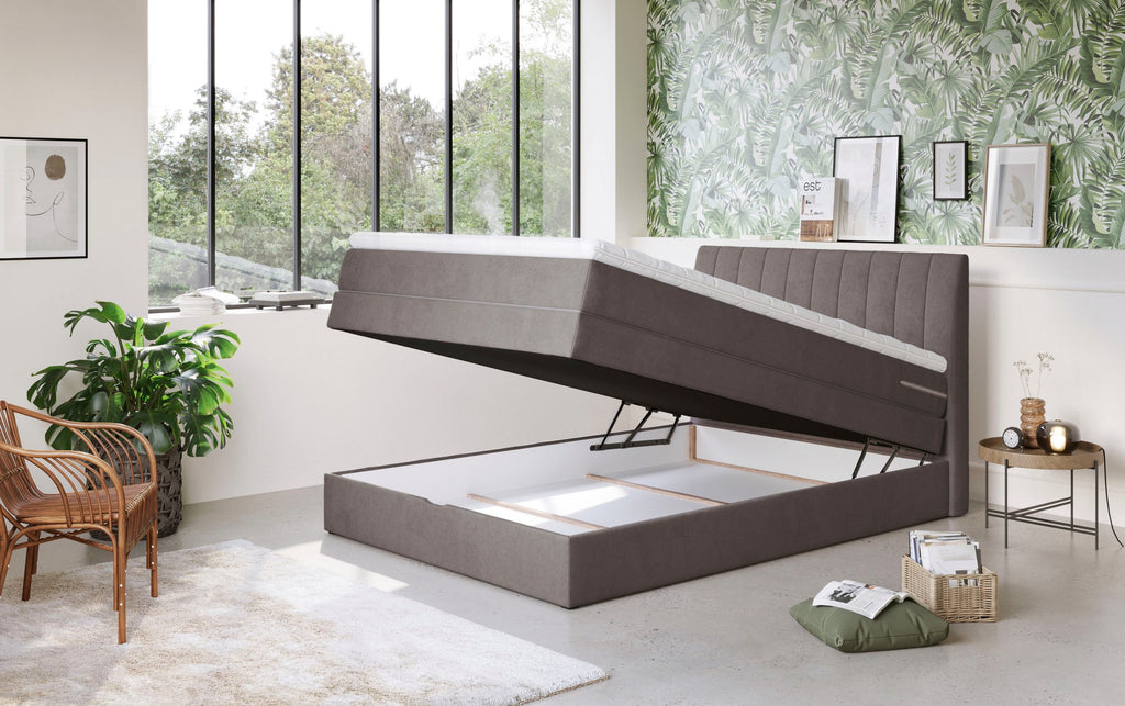 Boxspringbett 140cm Shark inkl. Bettkasten