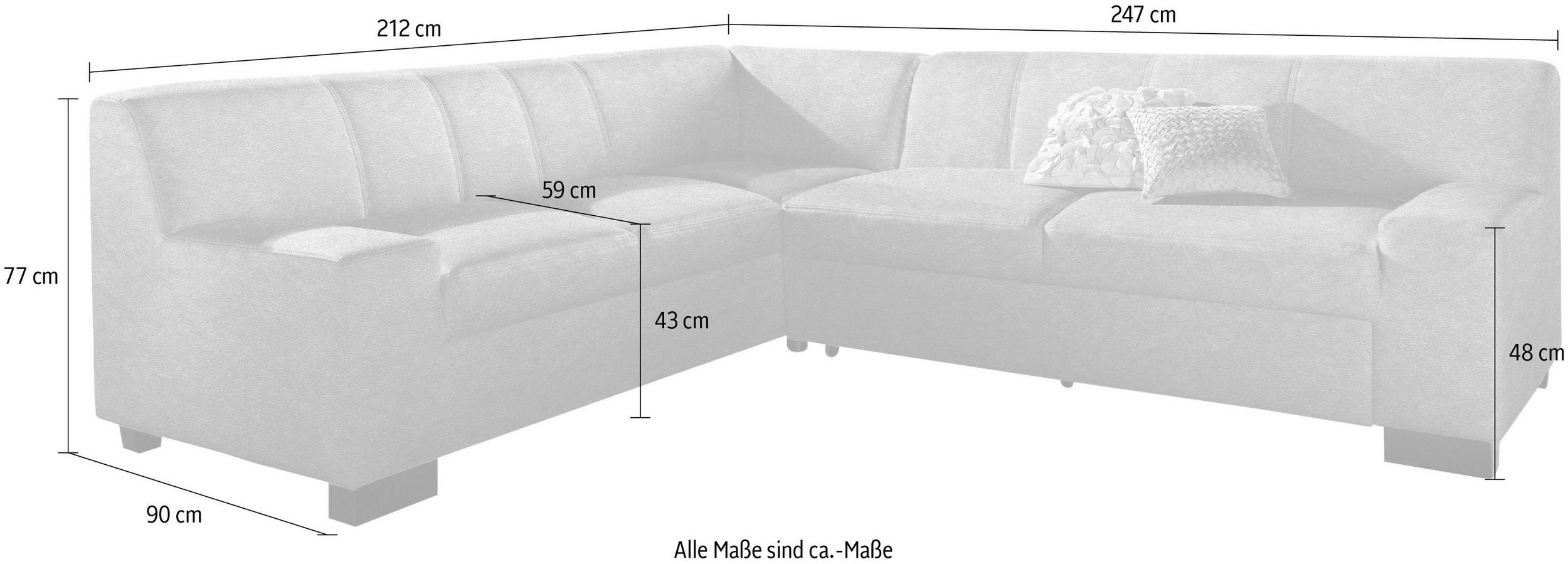 Ecksofa L-Form