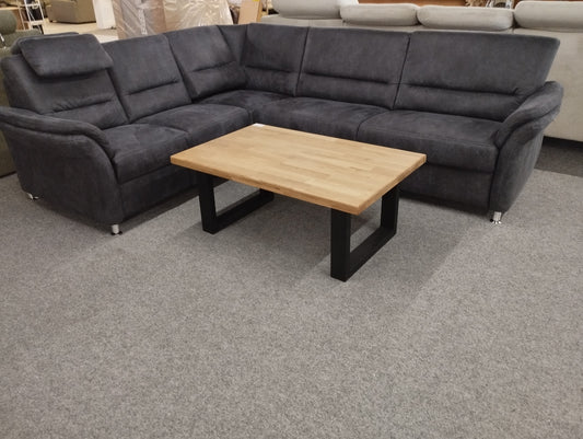Ecksofa mit elektrischen Relaxfunktion