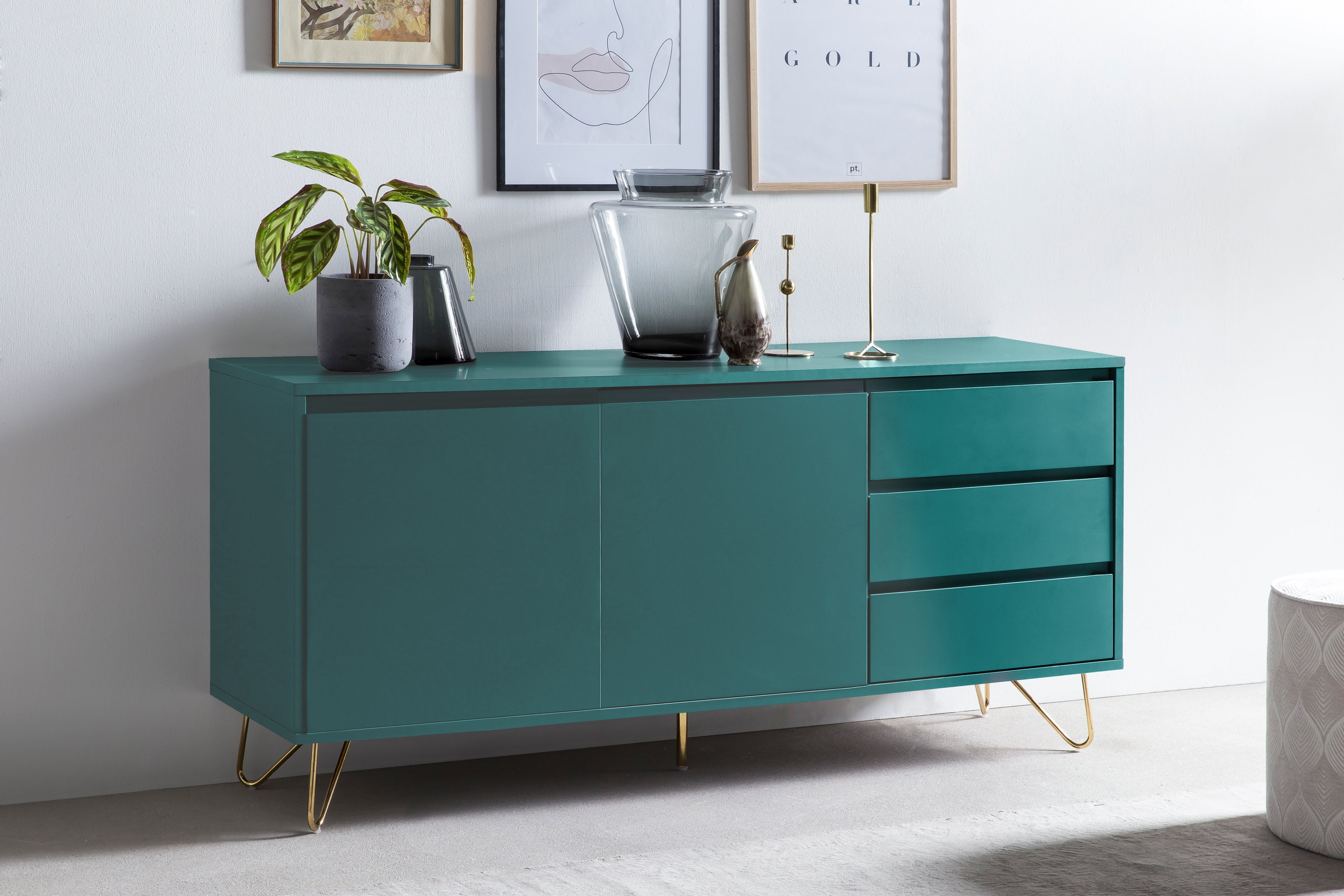 Sales Fever - Sideboard mit 2 Türen und 3 Schubladen