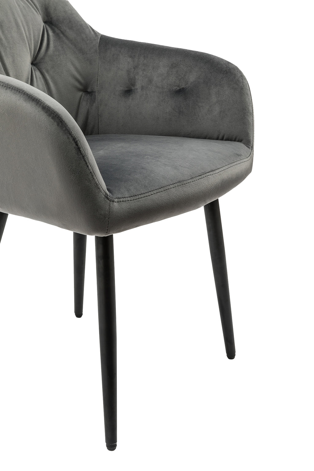 Sales Fever - Armlehnstuhl grau Samt