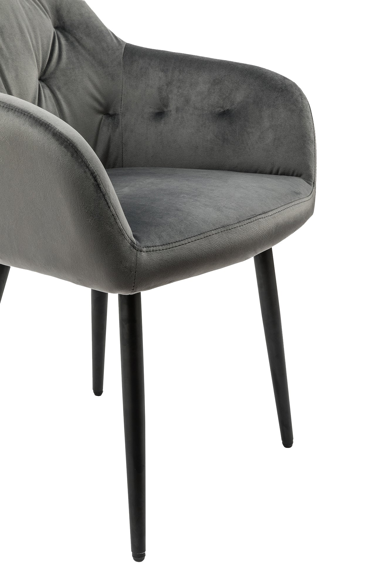 Sales Fever - Armlehnstuhl grau Samt