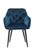 Sales Fever - Armlehnstuhl blau Samt