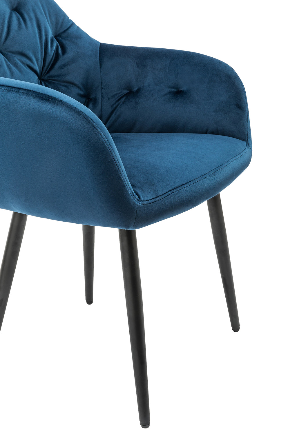 Sales Fever - Armlehnstuhl blau Samt