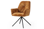 Sales Fever - Armlehnstuhl mit 360° Drehfunktion, Gold