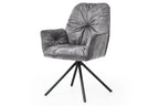 Sales Fever - Armlehnstuhl mit 360° Drehfunktion, Grau