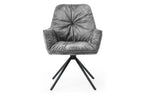 Sales Fever - Armlehnstuhl mit 360° Drehfunktion, Grau