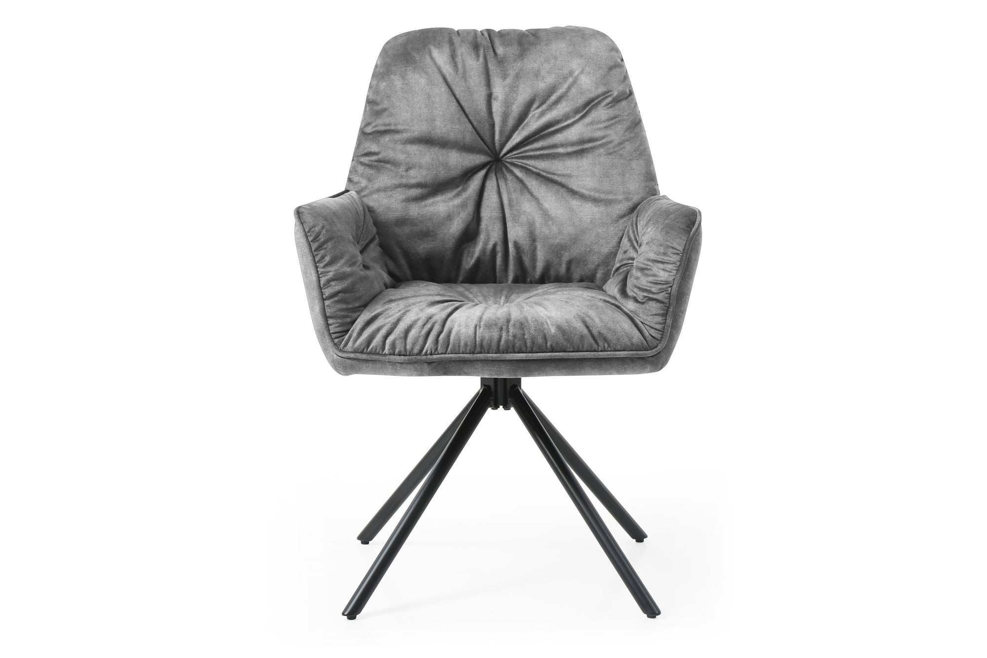 Sales Fever - Armlehnstuhl mit 360° Drehfunktion, Grau