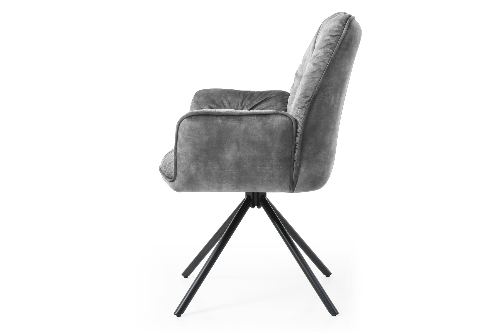 Sales Fever - Armlehnstuhl mit 360° Drehfunktion, Grau
