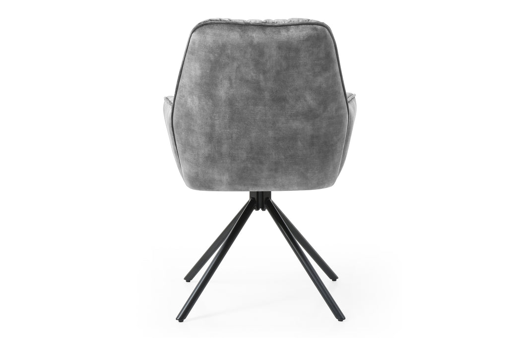 Sales Fever - Armlehnstuhl mit 360° Drehfunktion, Grau