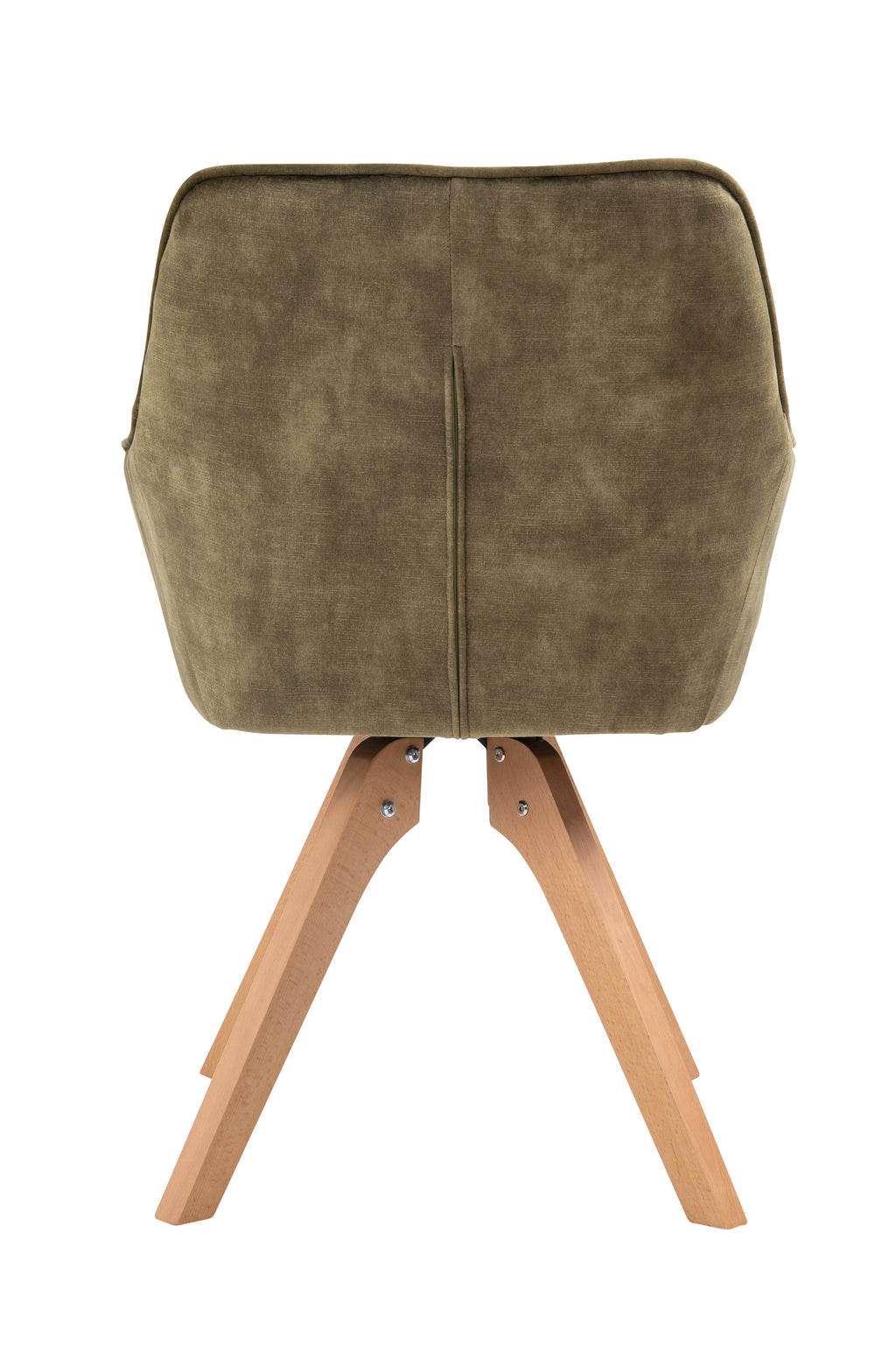 Sales Fever - Armlehnstuhl Vintage-Samtvelours, Grün