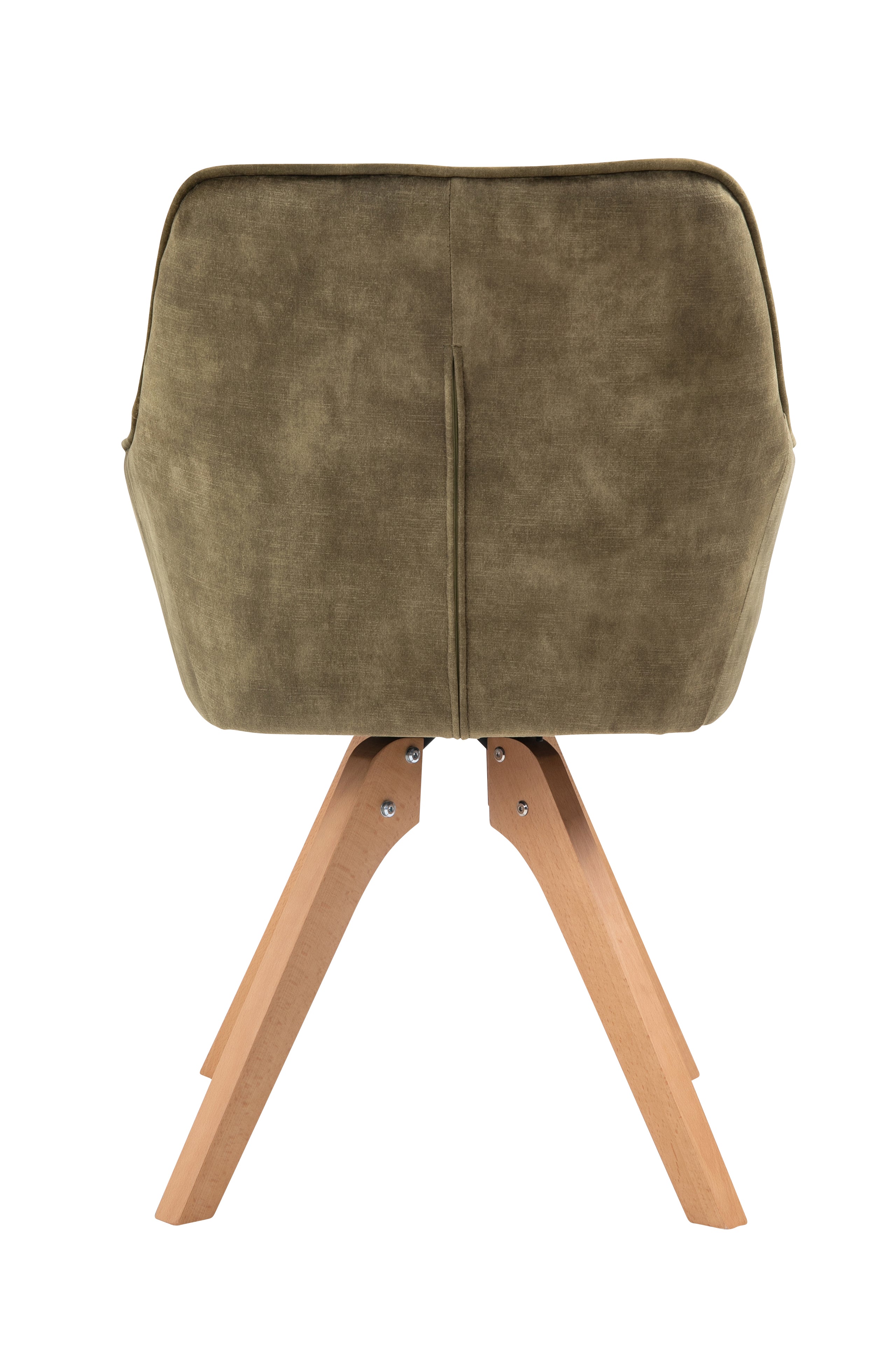Sales Fever - Armlehnstuhl Vintage-Samtvelours, Grün
