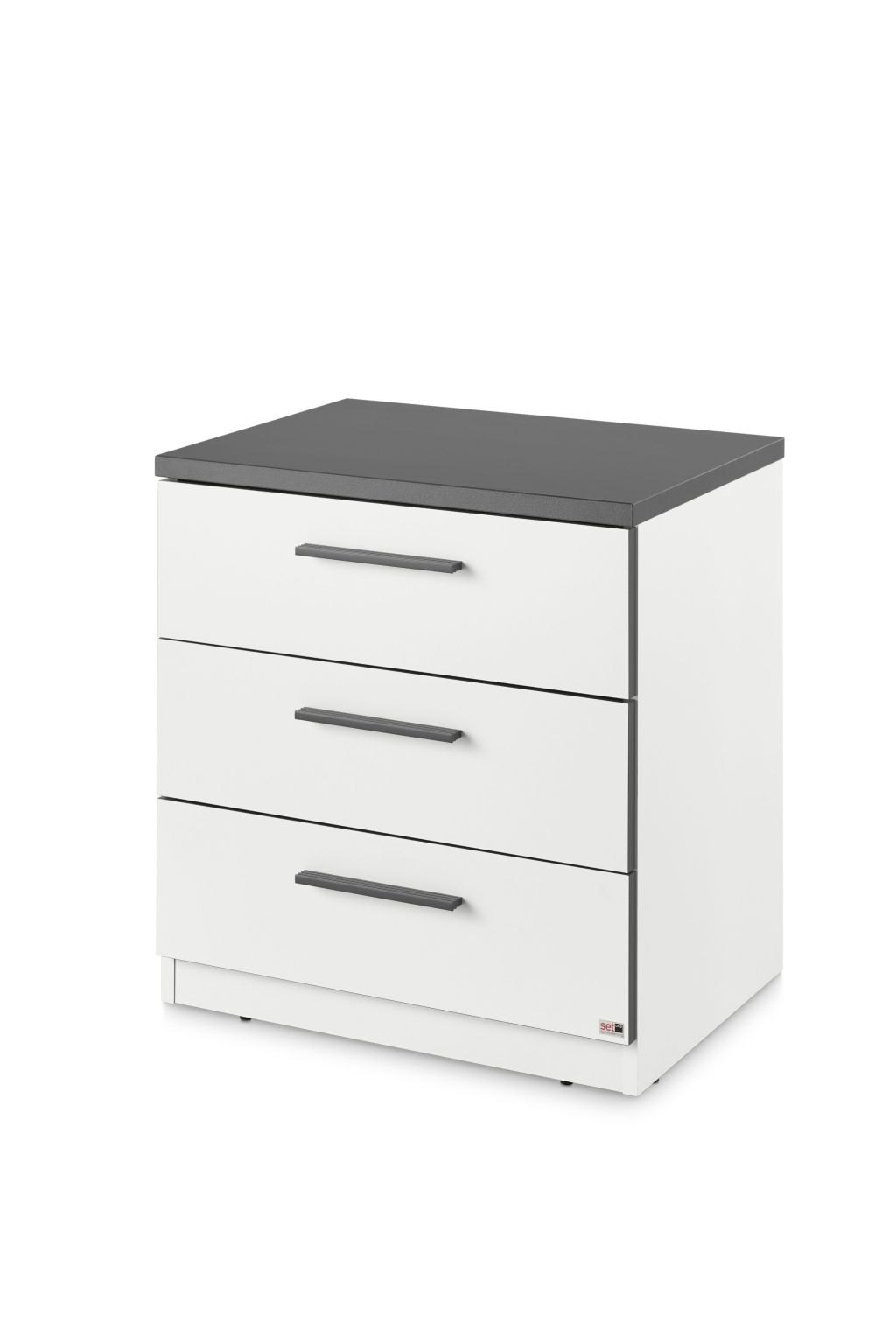 Schlafzimmerset 4tlg: Schwebetürenschrank, Kommode + 2 Nachtschränke