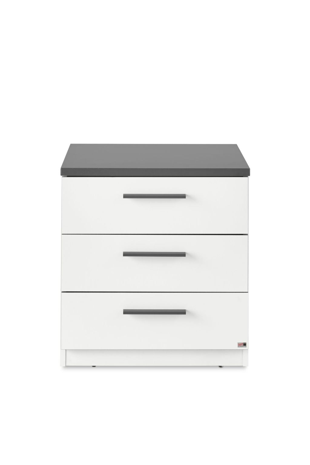 Schlafzimmerset 4tlg: Schwebetürenschrank, Kommode + 2 Nachtschränke
