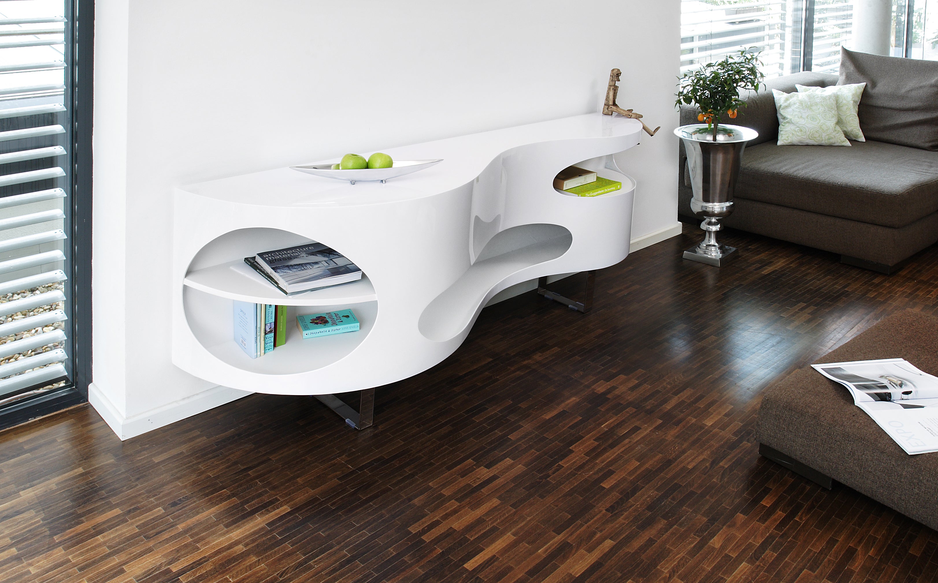 Sales Fever - Sideboard 200x50x75 cm weiß