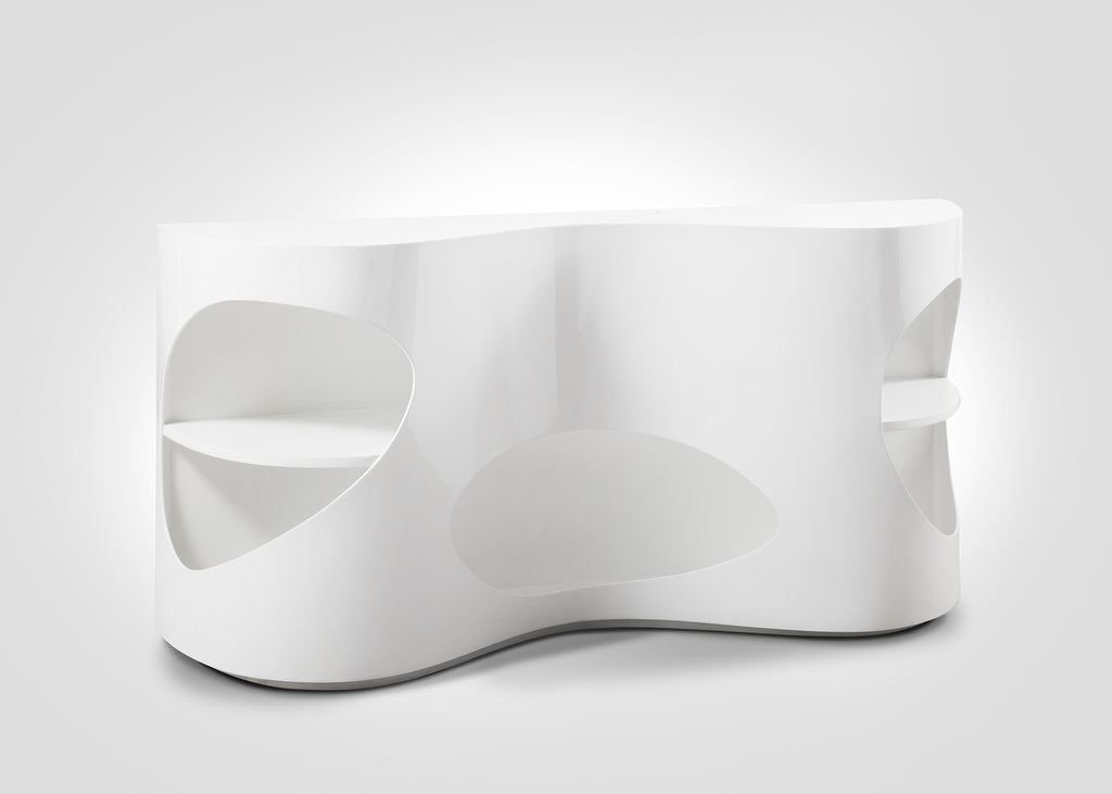 Sales Fever - Sideboard 150x40x75 cm weiß