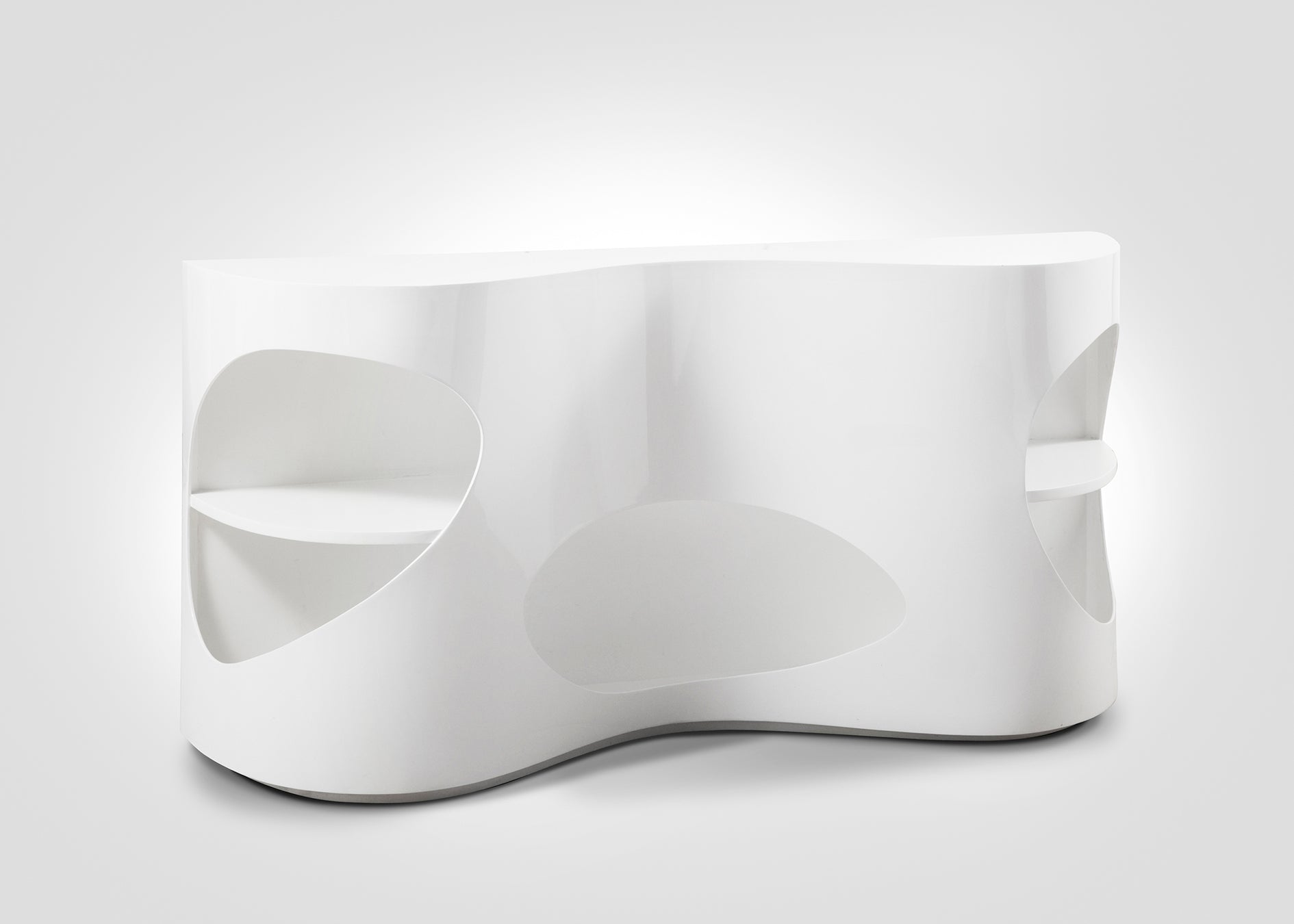 Sales Fever - Sideboard 150x40x75 cm weiß