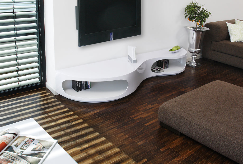 Sales Fever - Lowboard 200x50x30 cm weiß