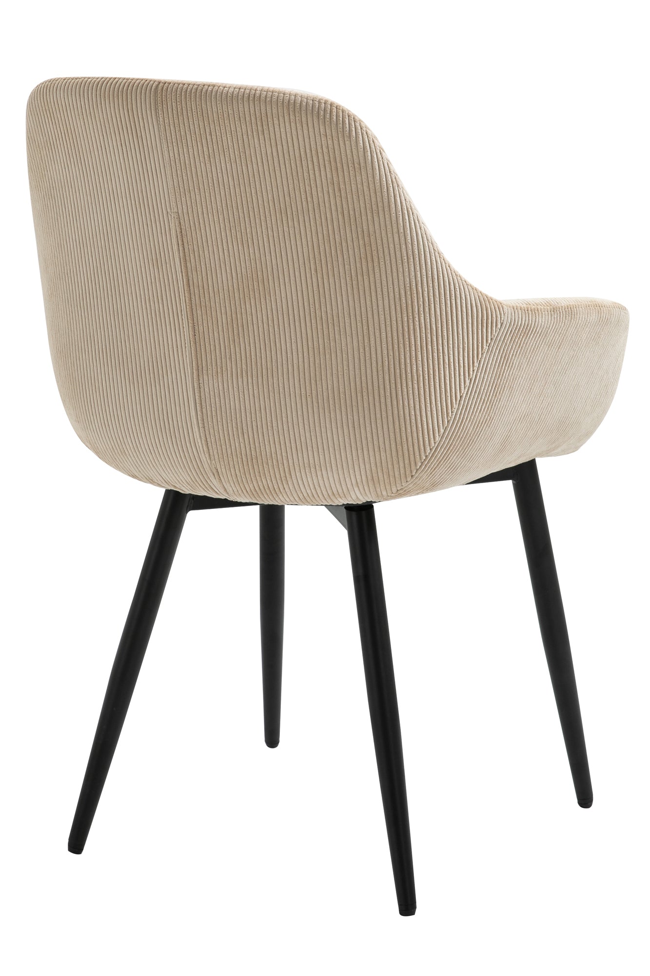 Sales Fever - Armlehnstuhl Cord-Optik 2er Set Beige