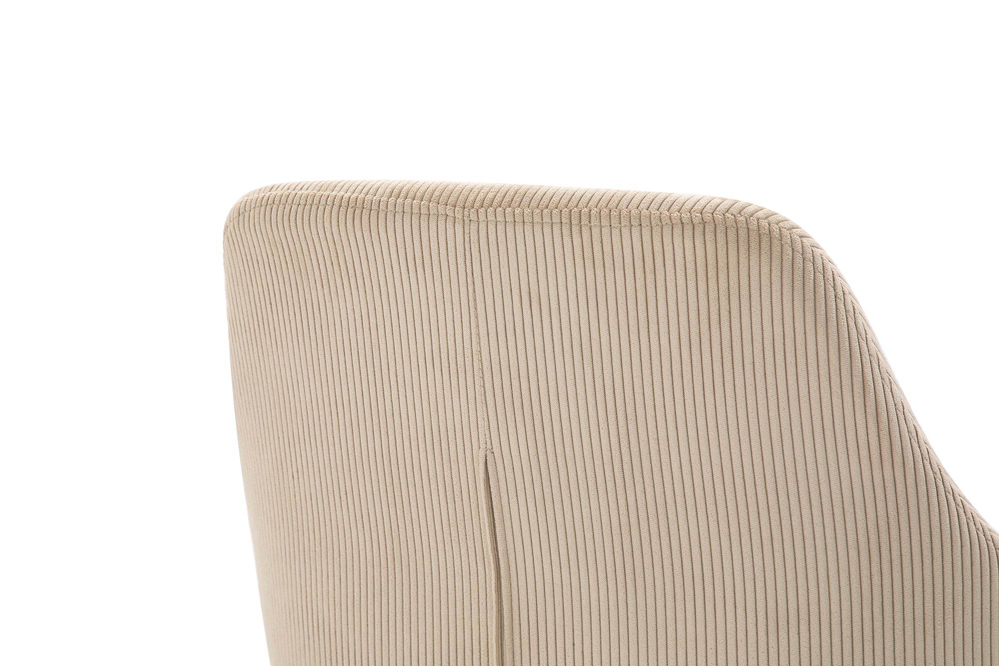 Sales Fever - Armlehnstuhl Cord-Optik 2er Set Beige