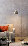 Sales Fever - Stehlampe aus Metall in Edelstahloptik