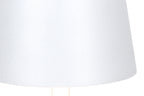 Sales Fever - Tischleuchte 29 cm Natur/Weiß mit LED-Akku