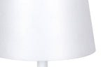 Sales Fever - Tischleuchte 29 cm Natur/Weiß mit LED-Akku