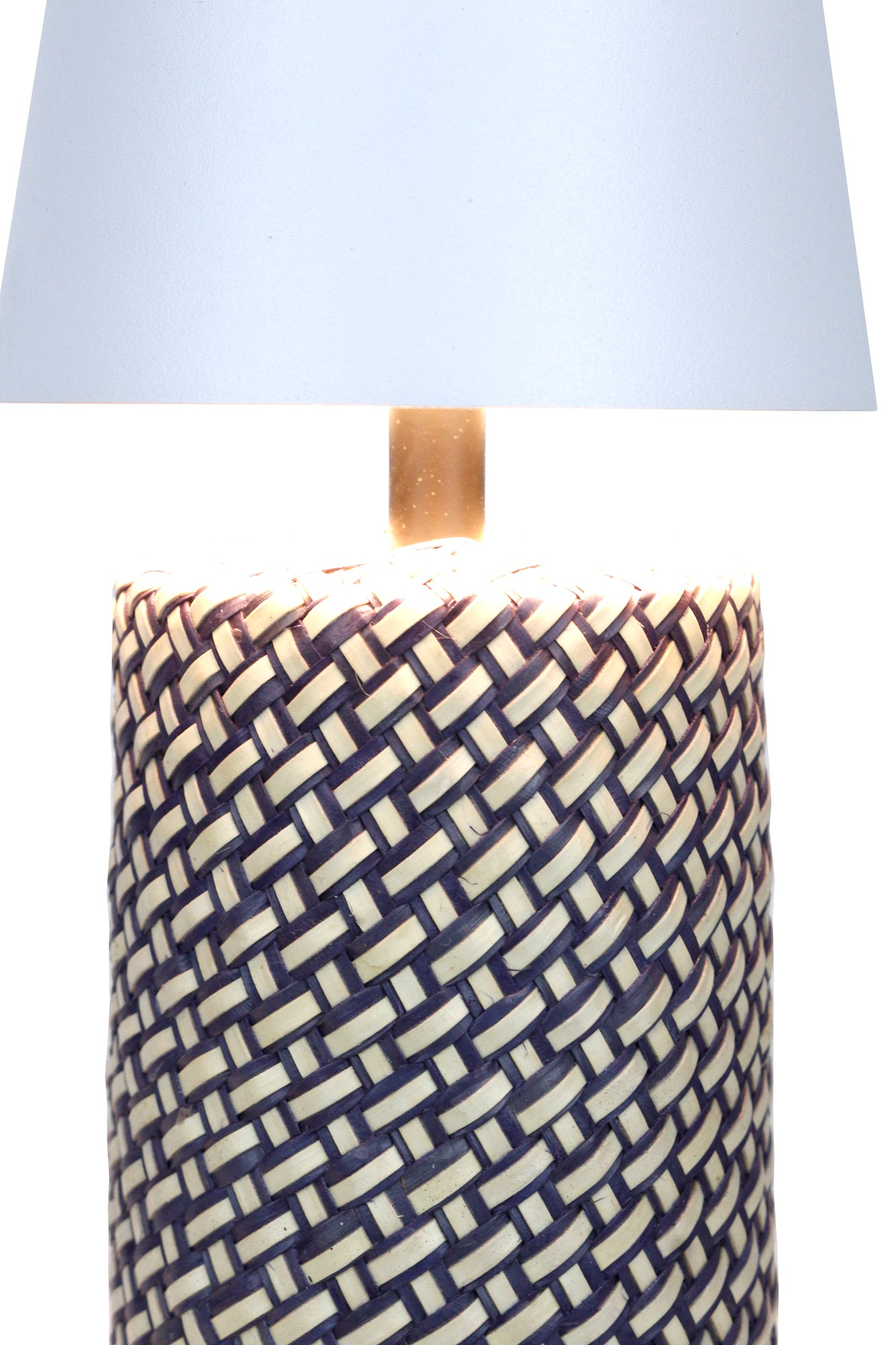 Sales Fever - Tischleuchte Schwarz/Weiß 29 cm mit LED-Akku