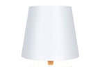 Sales Fever - Tischleuchte Schwarz/Weiß 29 cm mit LED-Akku
