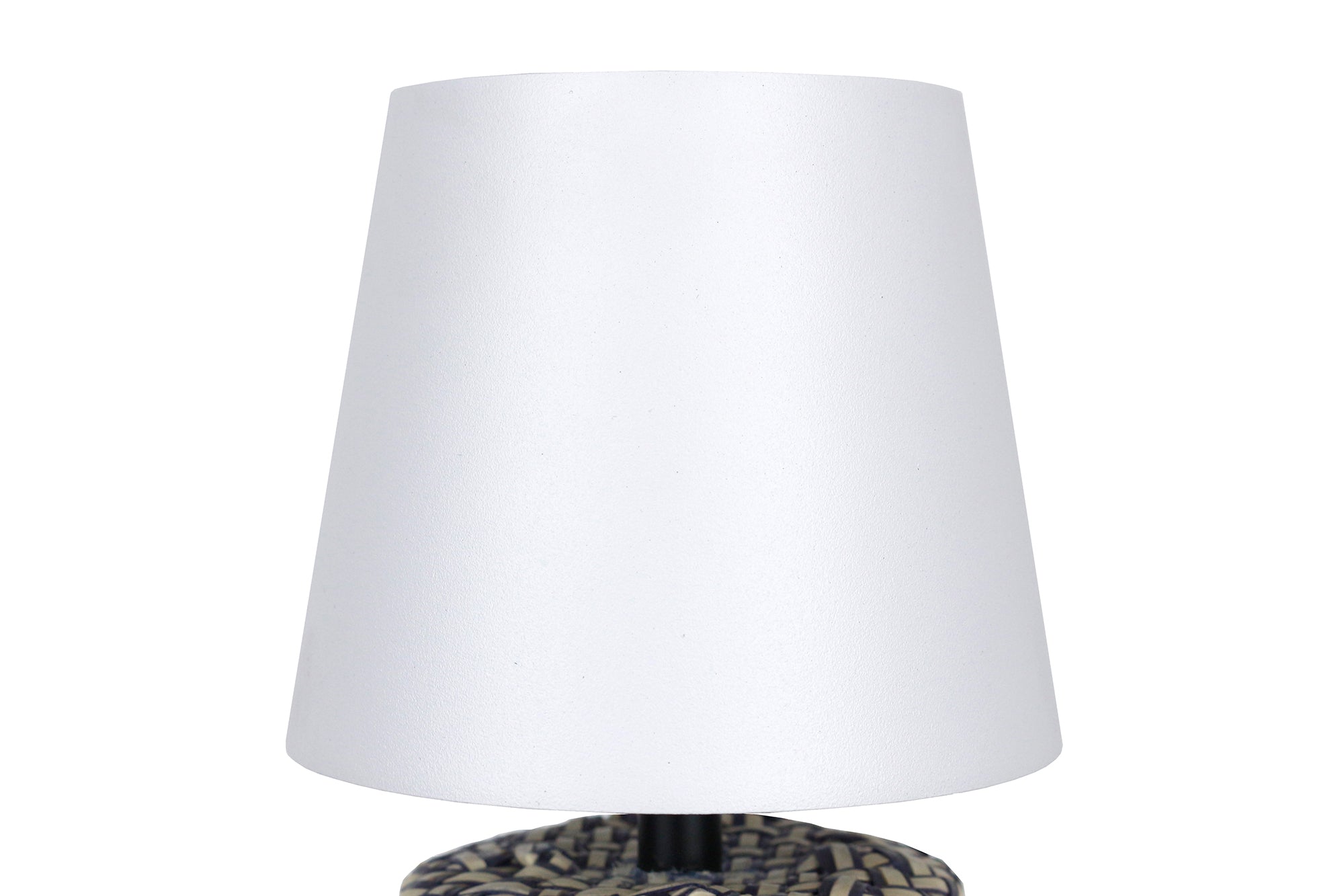 Sales Fever - Tischleuchte Schwarz/Weiß 29 cm mit LED-Akku