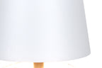 Sales Fever - Tischleuchte Schwarz/Weiß 29 cm mit LED-Akku