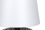 Sales Fever - Tischleuchte Schwarz/Weiß 29 cm mit LED-Akku